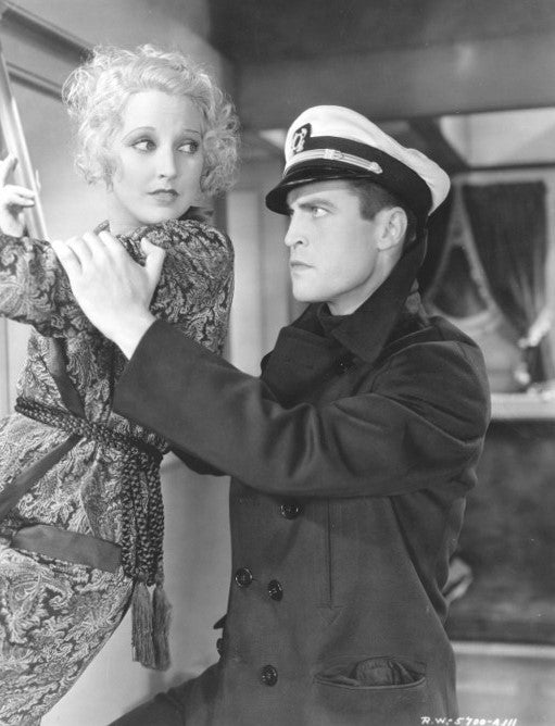 Chester Morris and Thelma Todd in Corsair (1931) | www.vintoz.com