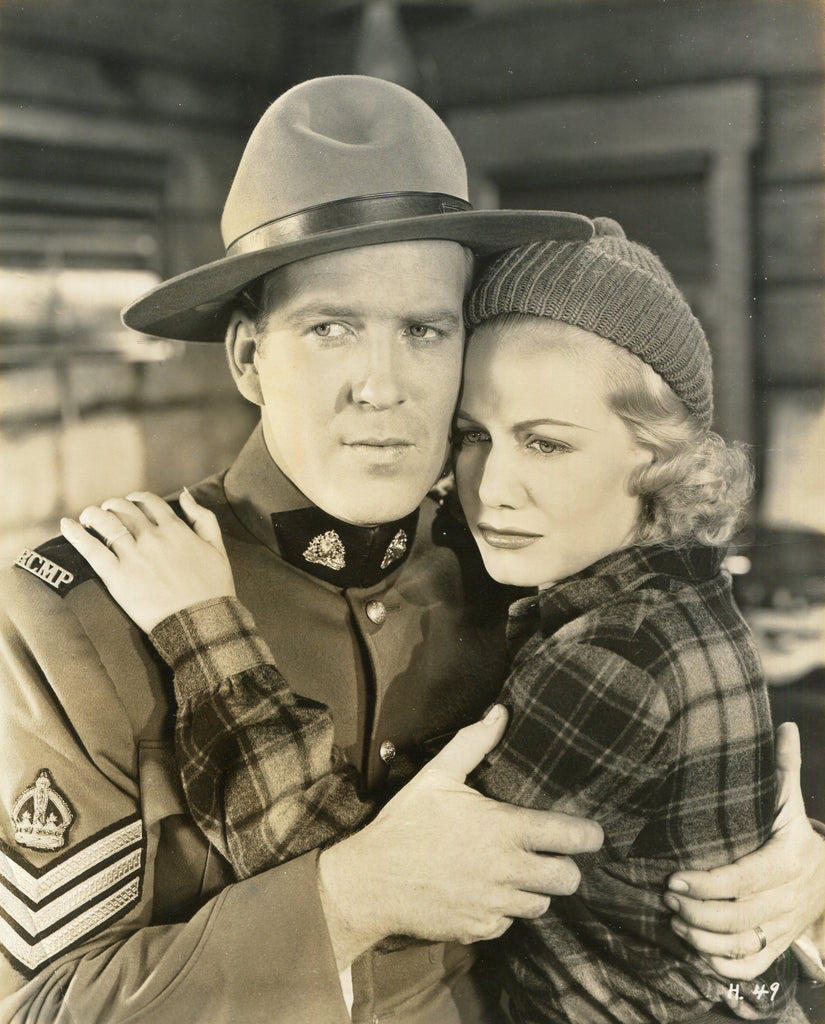 Gloria Dickson and Dick Foran in Heart of the North (1938) | www.vintoz.com