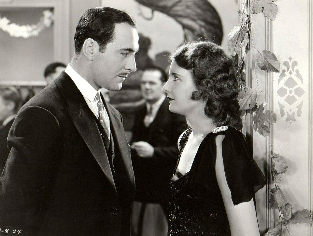 Barbara Stanwyck and Ricardo Cortez in Illicit (1931) | www.vintoz.com