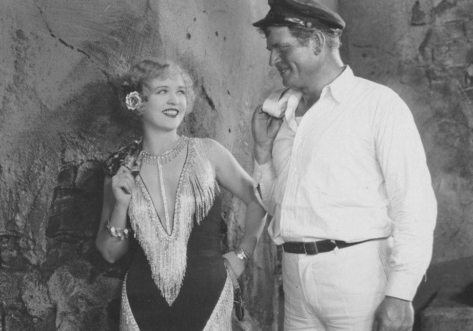 Phyllis Haver and Fred Kohler in Sal of Singapore (1928) | www.vintoz.com
