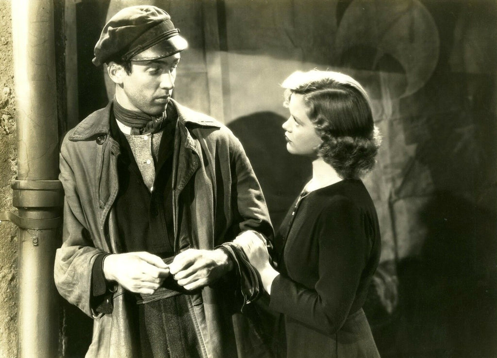 James Stewart and Simone Simon in Seventh Heaven (1937) | www.vintoz.com