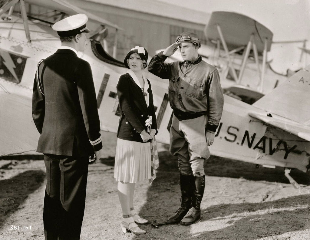 Ramon Novarro and Anita Page in The Flying Fleet (1929) | www.vintoz.com