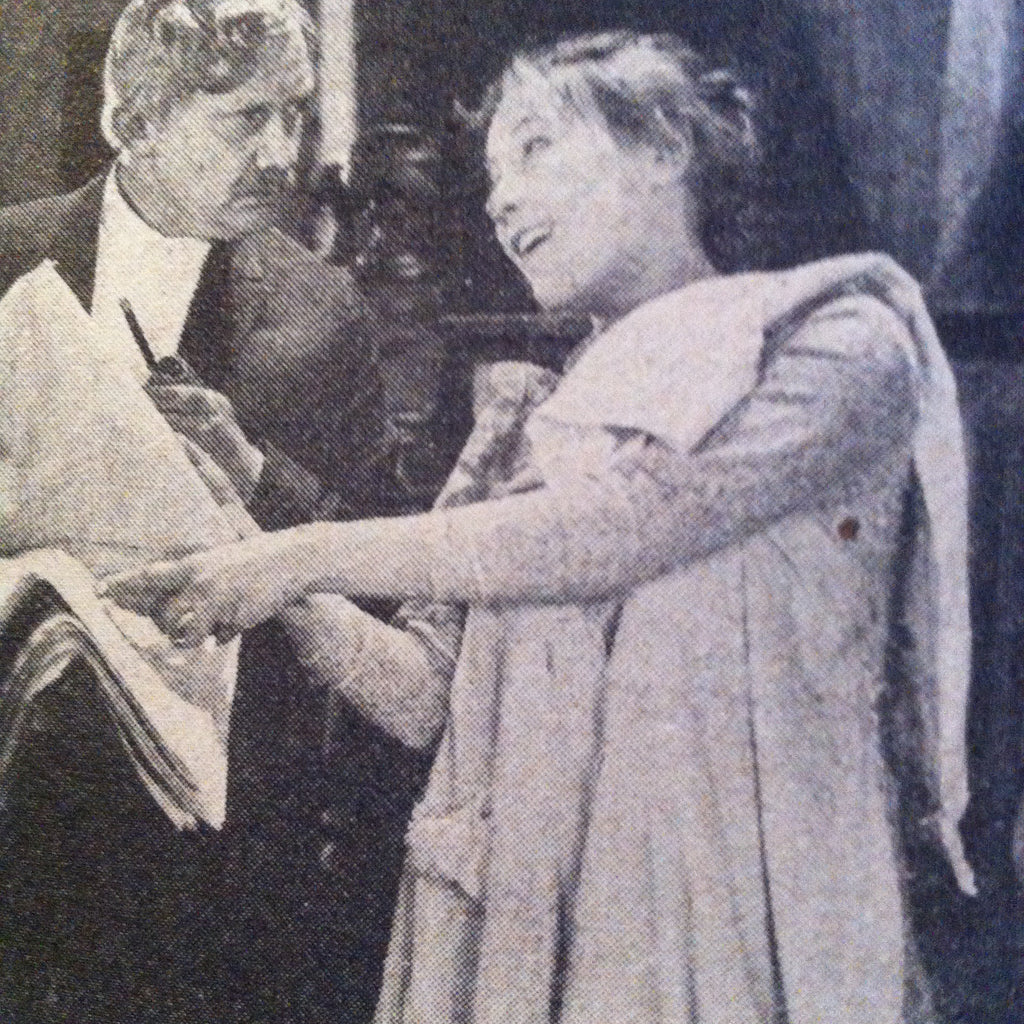 Jean Hersholt and June Marlowe in The Old Soak (1926) | www.vintoz.com