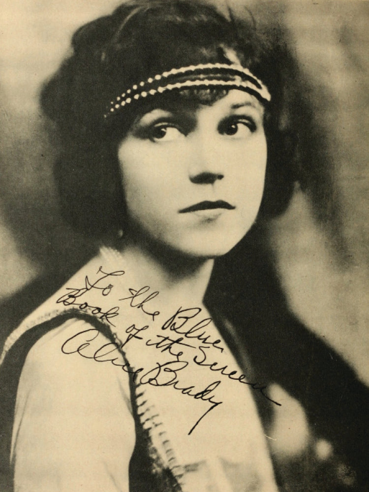 Alice Brady — Blue Book of the Screen (1923) | www.vintoz.com