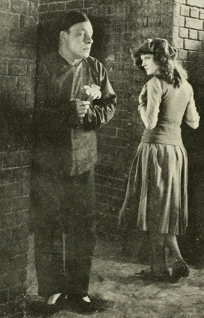 Carol Dempster and Edward Peil Sr. in Dream Street (1921) | www.vintoz.com