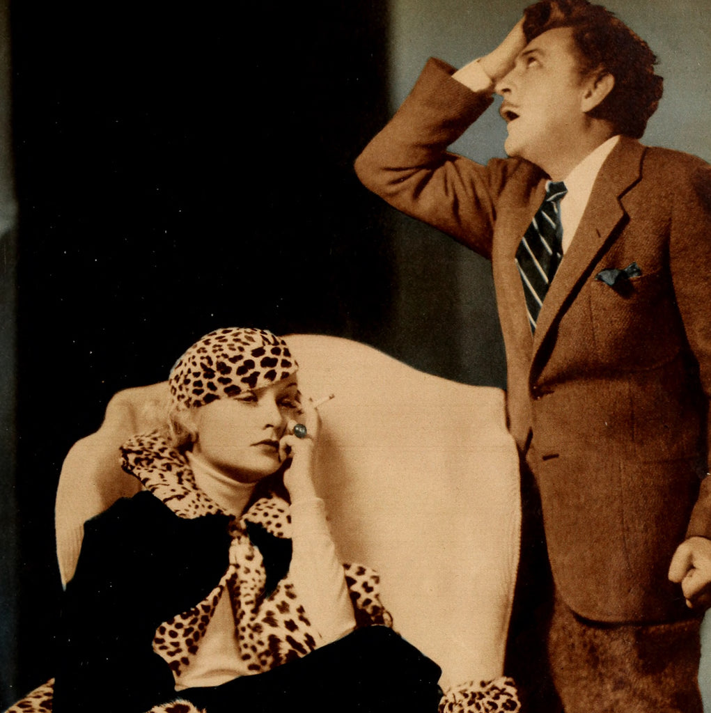 Carole Lombard and John Barrymore (1934) | www.vintoz.com
