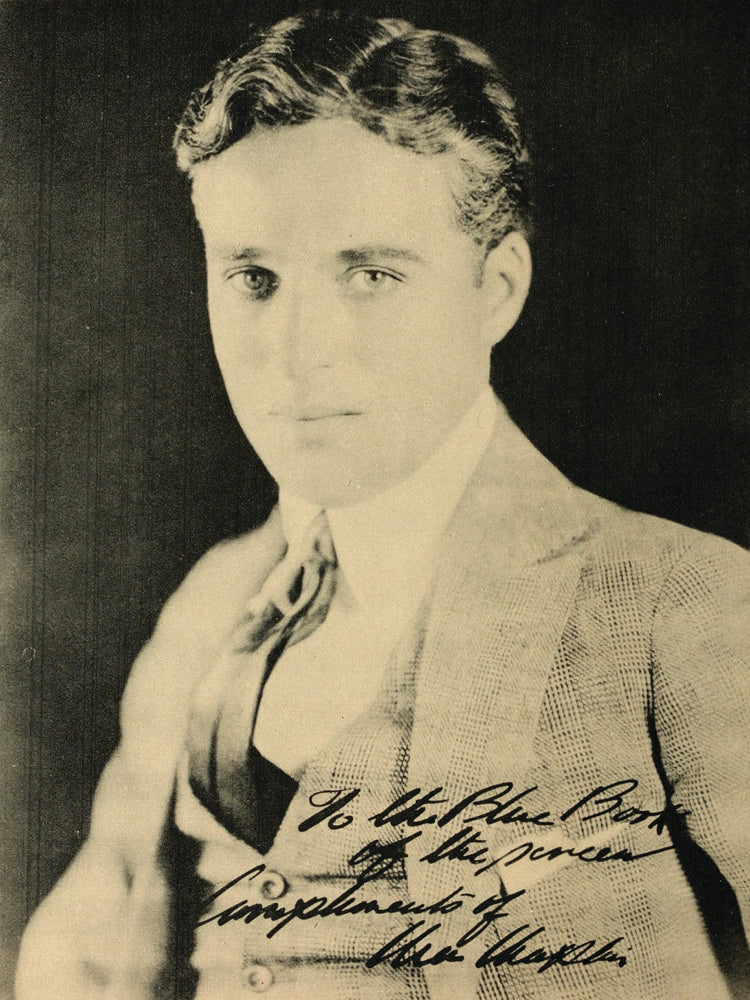 Charles Spencer Chaplin — Blue Book of the Screen (1923) | www.vintoz.com