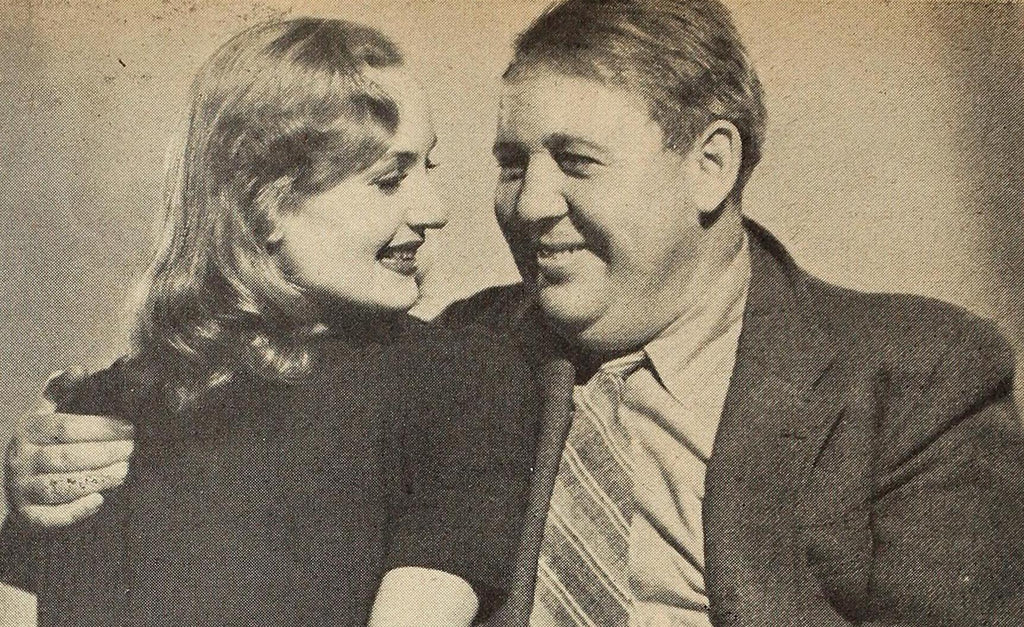 Charles Laughton and Carole Lombard | www.vintoz.com