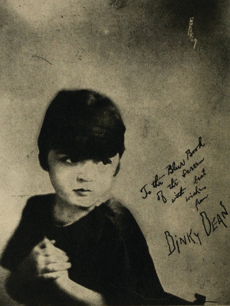 Dean Riesner (Dinky Dean) — Blue Book of the Screen (1923) | www.vintoz.com