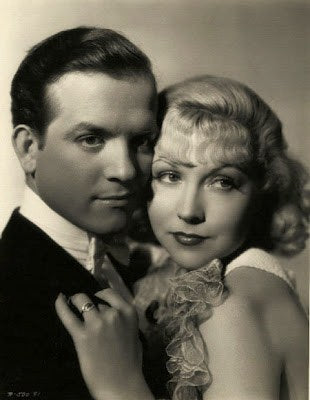 Eric Linden and Joyce Compton (Let ‘em Have It, 1935) | www.vintoz.com