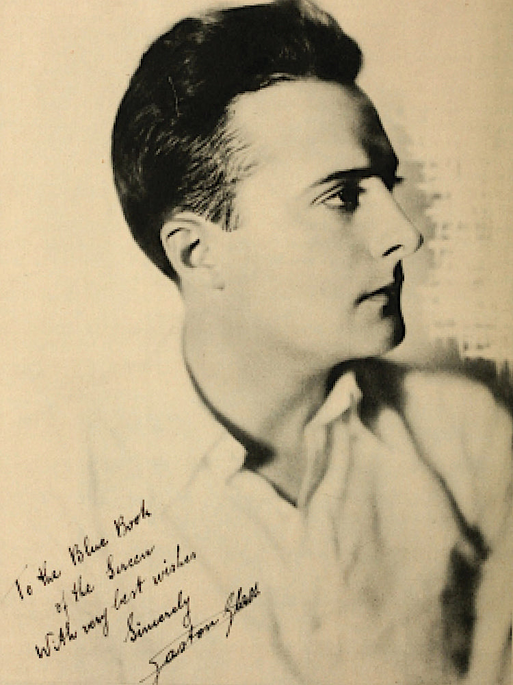 Gaston Glass — Blue Book of the Screen (1923) | www.vintoz.com