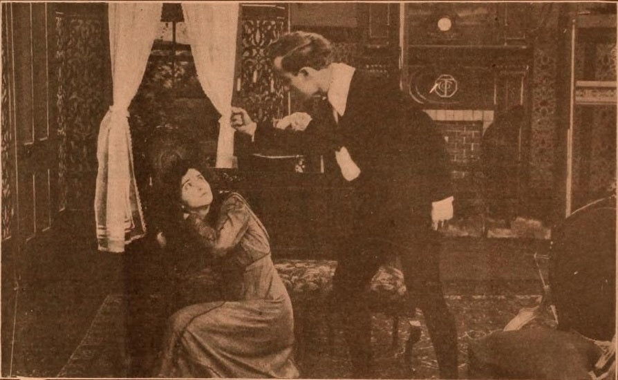 Irma Taylor and Charles Compton (Jane Eyre, 1910) | www.vintoz.com
