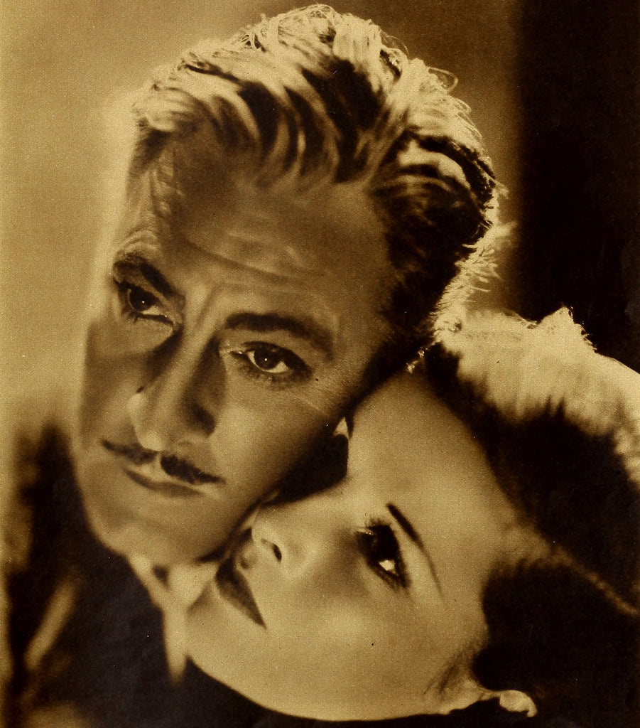 John Barrymore and Katharine Hepburn (A Bill of Divorcement, 1932) |www.vintoz.com