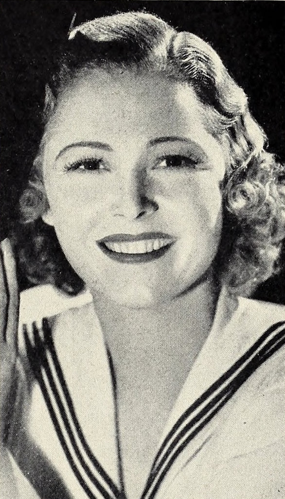 Josephine Hutchinson (Who’s Who at MGM, 1937) | www.vintoz.com