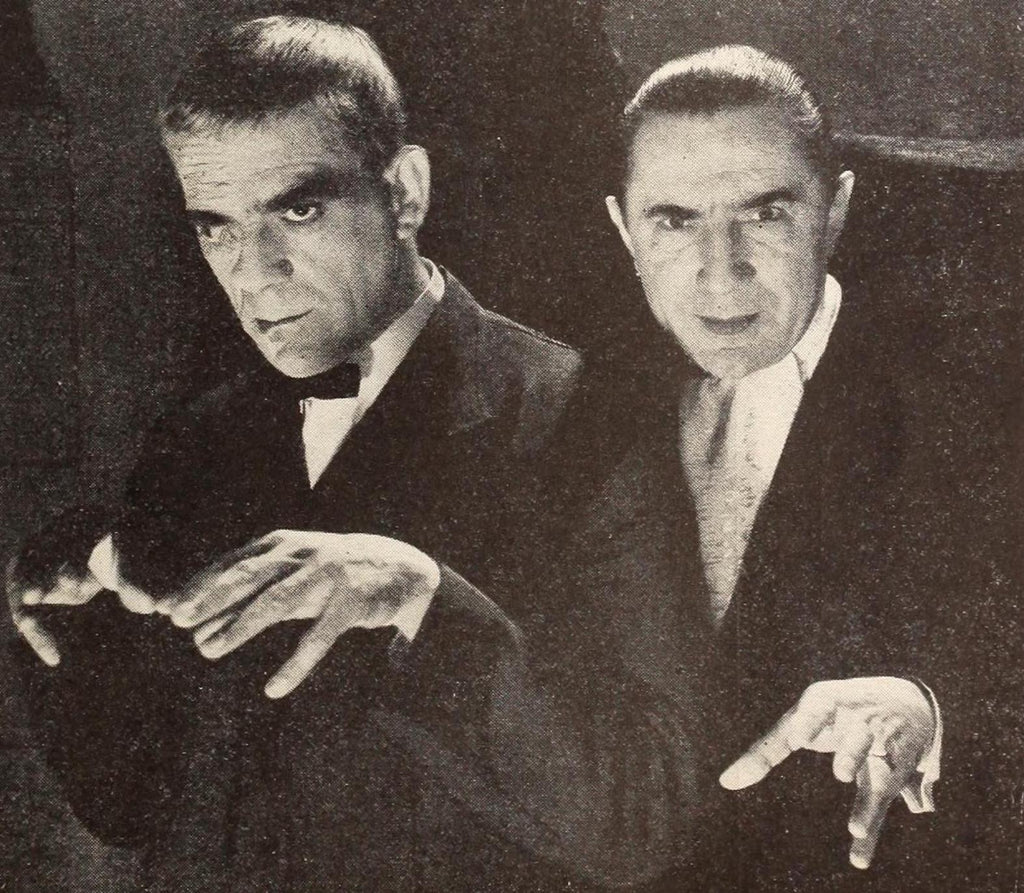 Bela Lugosi and Boris Karloff | www.vintoz.com
