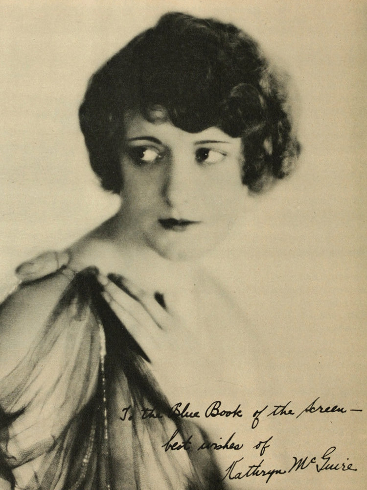 Kathryn McGuire — Blue Book of the Screen (1923) | www.vintoz.com