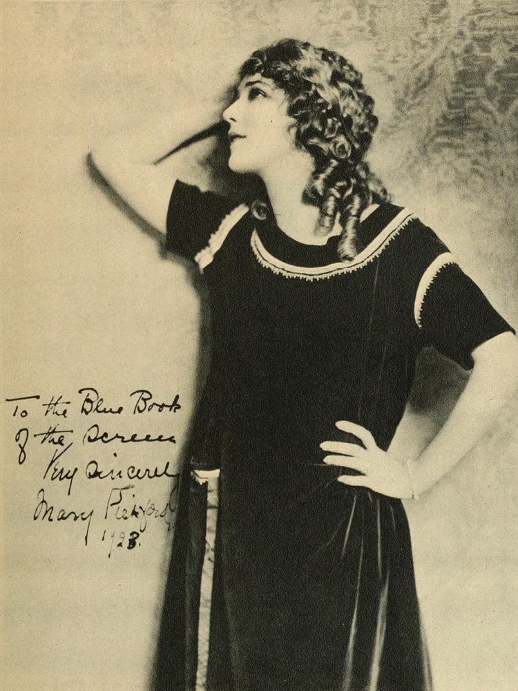 Mary Pickford — Blue Book of the Screen (1923) | www.vintoz.com