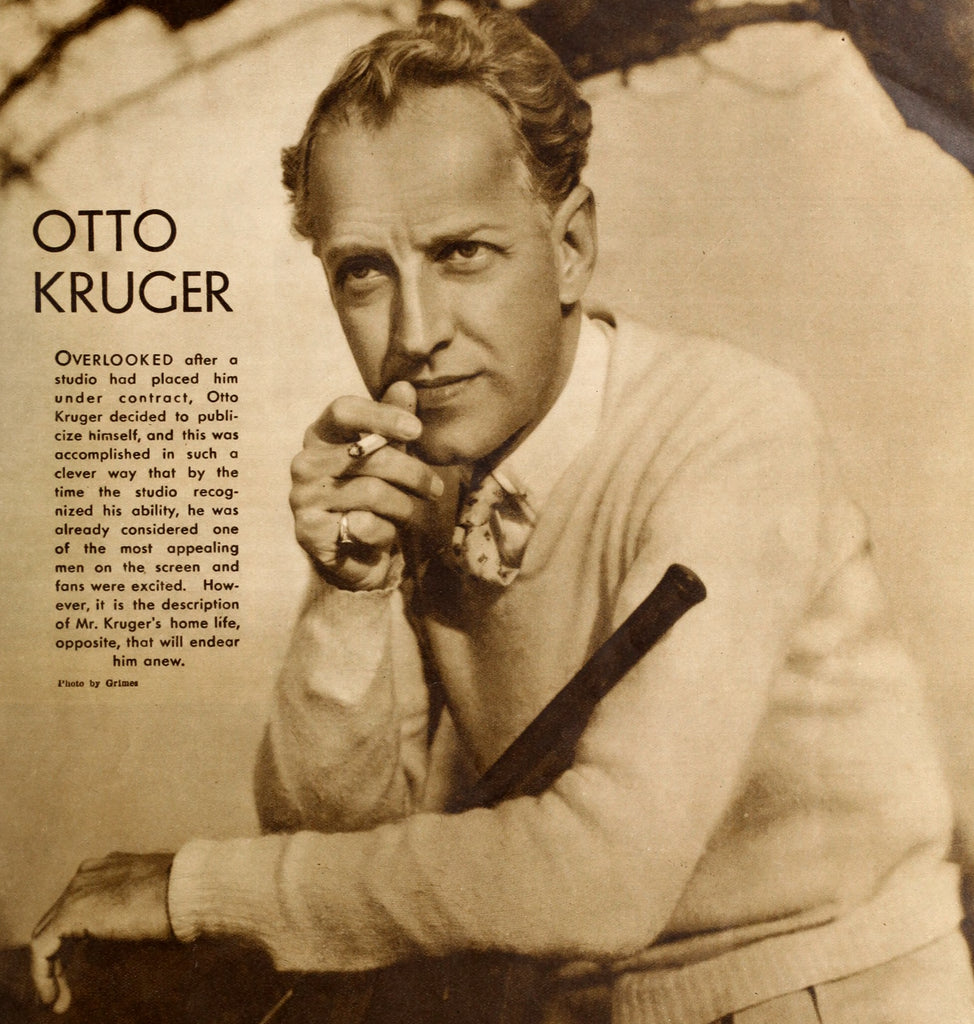 Otto Kruger | www.vintoz.com