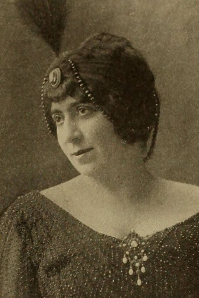 Renée Carl — Motography’s Gallery of Picture Players (1914) | www.vintoz.com