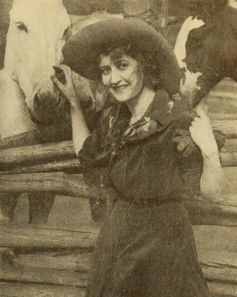 Rhea Mitchell — The Lovely Riddle (1918) | www.vintoz.com