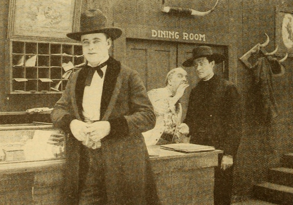 Roy Stewart and John Gilbert in "The Devil Dodger" | www.vintoz.com