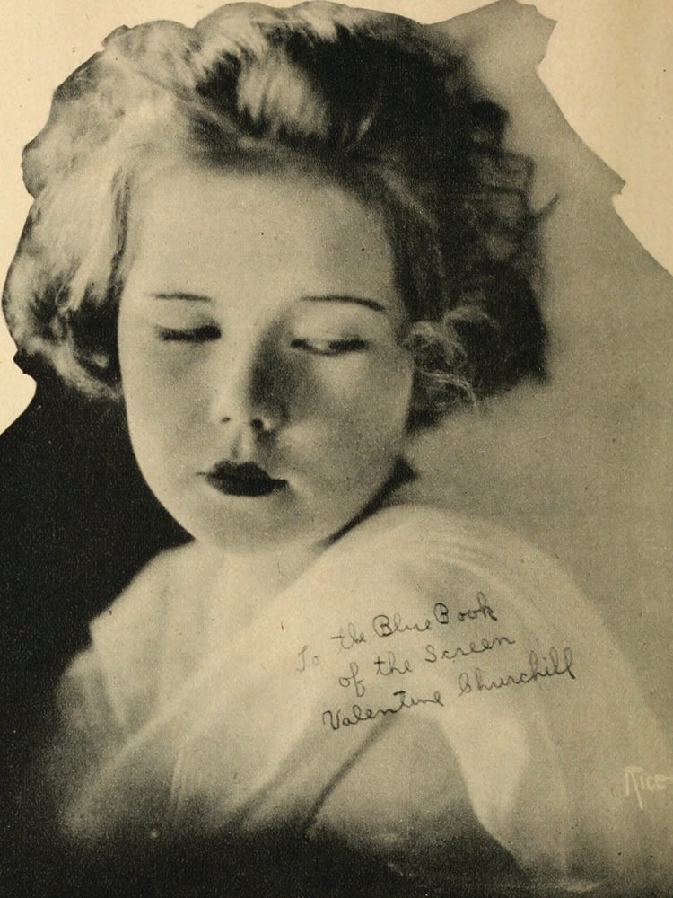 Valentine Churchill — Blue Book of the Screen (1923) | www.vintoz.com