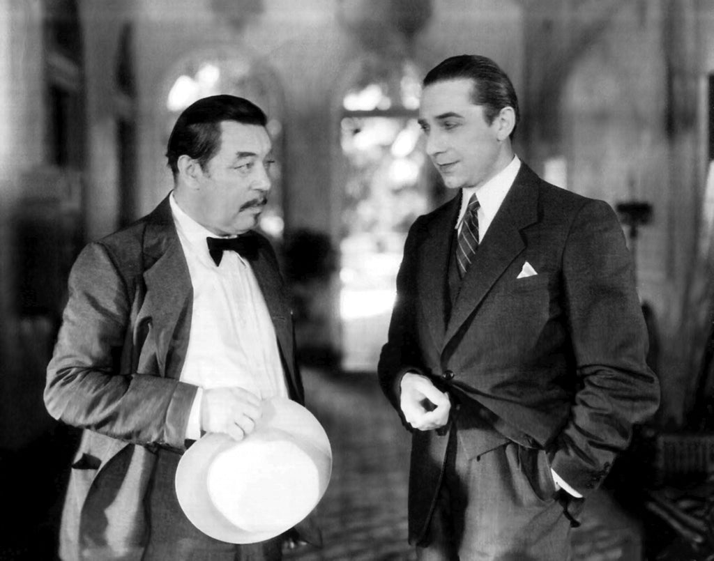 Warner Oland and Béla Lugosi (The Black Camel, 1931) | www.vintoz.com