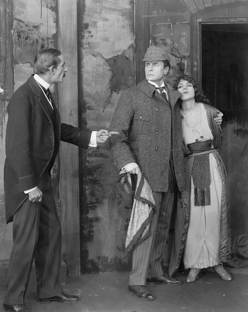 William Gillette (Sherlock Holmes, 1916) | www.vintoz.com