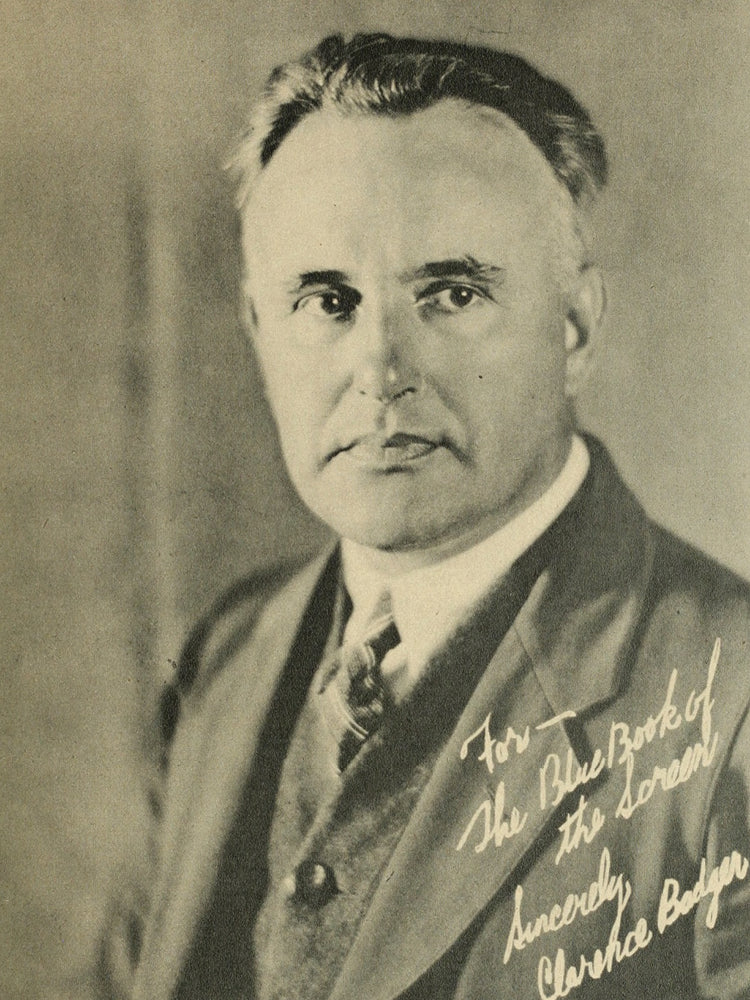 Clarence G. Badger — Blue Book of the Screen (1923) | www.vintoz.com