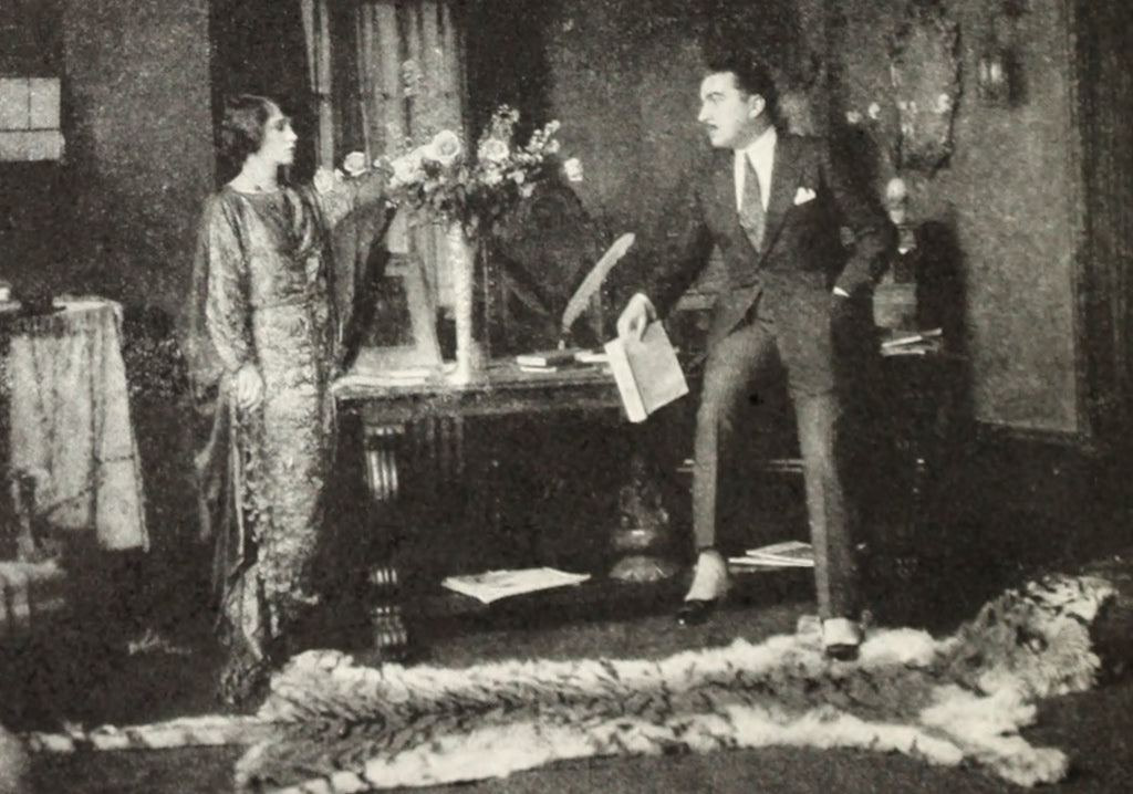 George Fitzmaurice and Ouida Bergère — Starring the Director (1920) | www.vintoz.com