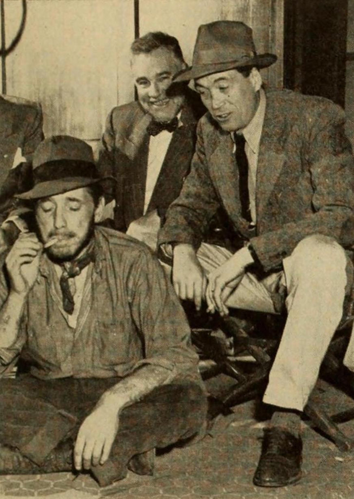 John Huston, Humphrey Bogart and Walter Huston | www.vintoz.com