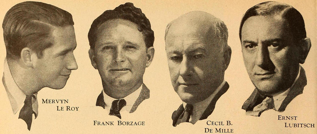 Ernst Lubitsch, Frank Borzage, Cecil B. DeMille, Mervyn Le Roy | www.vintoz.com