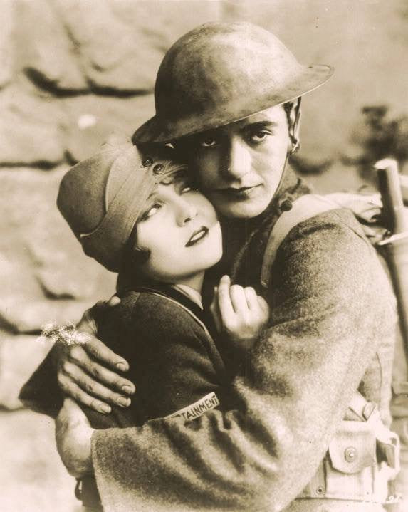 Nancy Carroll and Charles “Buddy” Rogers in Abie’s Irish Rose (1928) | www.vintoz.com (1928)