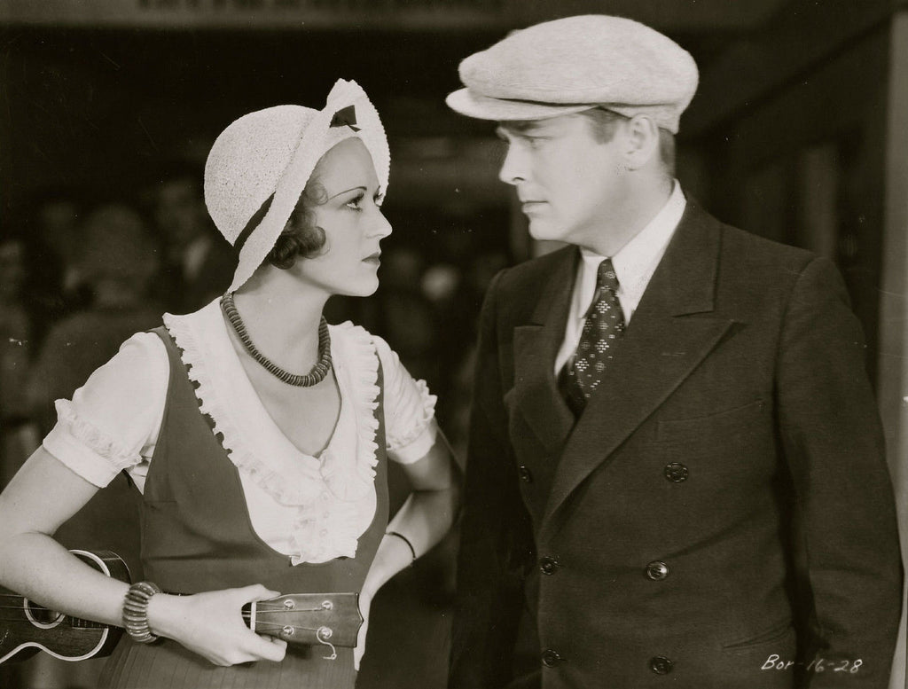 James Dunn and Sally Eilers in Bad Girl (1931) | www.vintoz.com