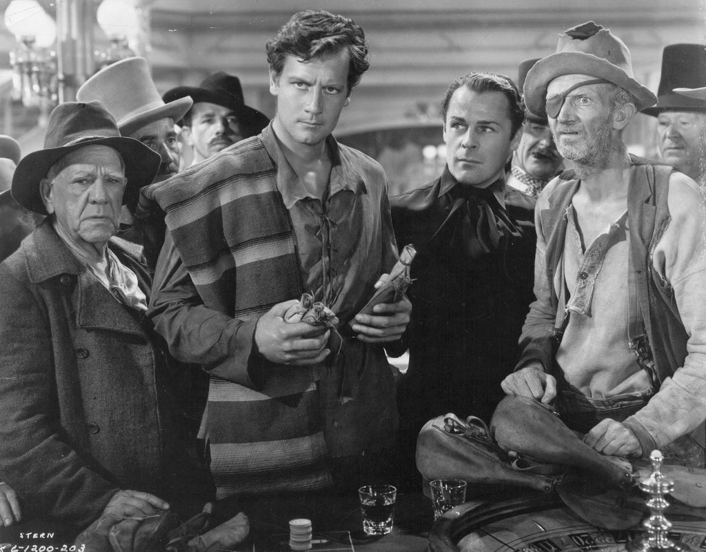 Walter Brennan, Brian Donlevy, and Joel McCrea in Barbary Coast (1935) | www.vintoz.com