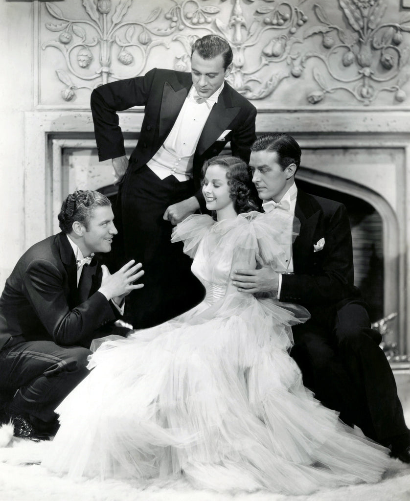 Gary Cooper, Susan Hayward, Ray Milland and Robert Preston in Beau Geste (1939) | www.vintoz.com