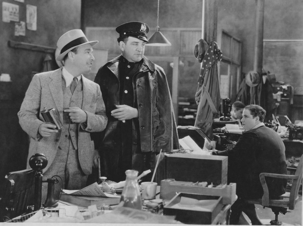 Robert Armstrong and Tom Kennedy in Big News (1929) | www.vintoz.com