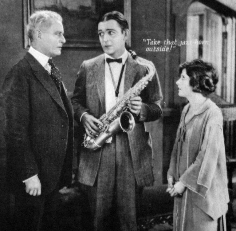 Edward Martindel, May McAvoy, Wallace Reid and Kathlyn Williams in Clarence (1922) | www.vintoz.com