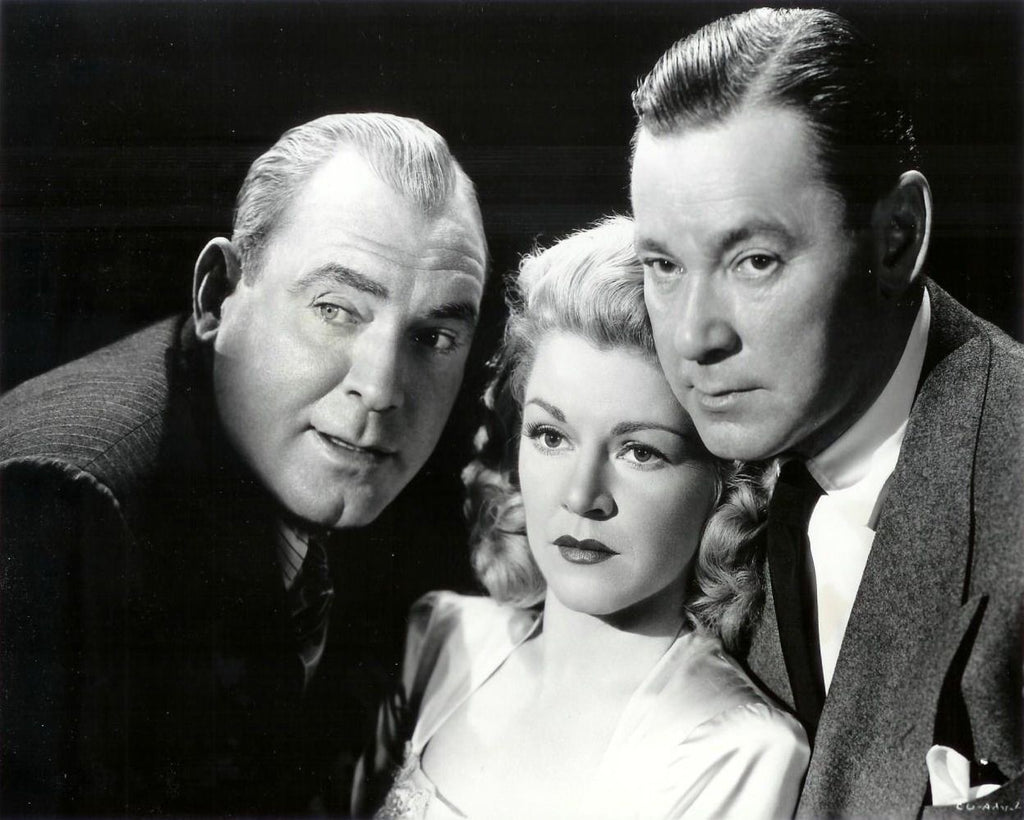 Pat O'Brien, Herbert Marshall and Claire Trevor in Crack-Up (1946) | www.vintoz.com
