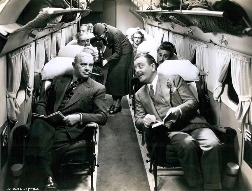 Oscar Apfel, Mary Lou Dix and Raymond Walburn in Death Flies East (1935) | www.vintoz.com