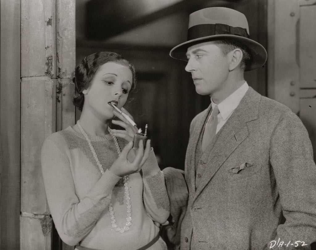 Mary Astor and Matt Moore in Dry Martini (1928) | www.vintoz.com