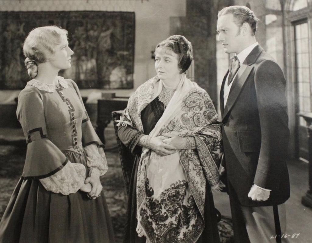 Ann Harding, Cecilia Loftus and Conrad Nagel in East Lynne (1931) | www.vintoz.com