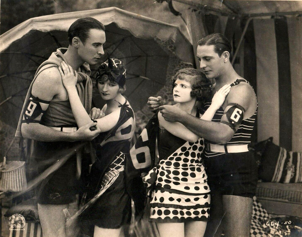 Ricardo Cortez, Julia Faye, Rod La Rocque and Vera Reynolds in Feet of Clay (1924) | www.vintoz.com