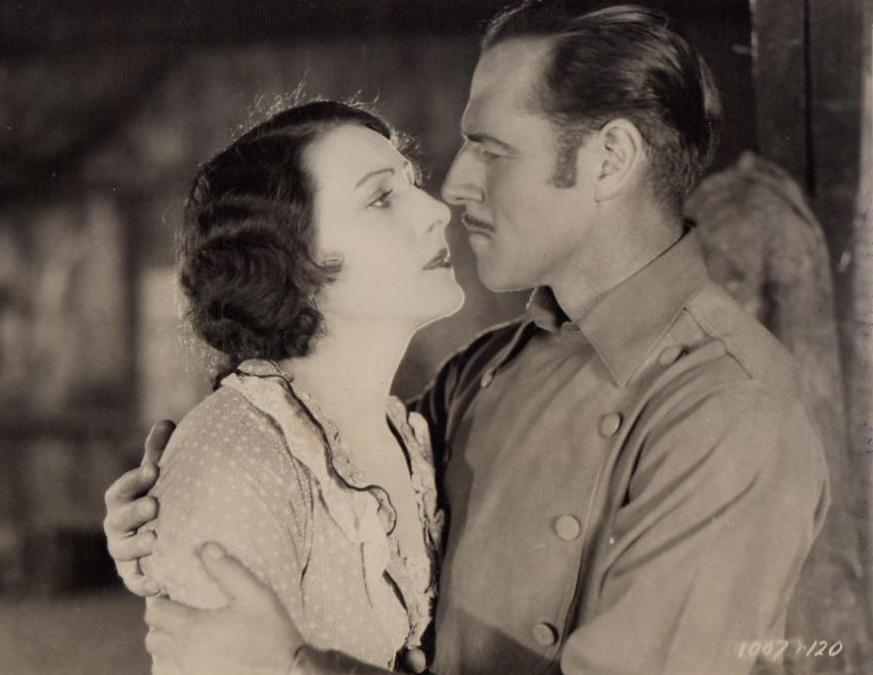 Jack Holt and Arlette Marchal in Forlorn River (1926) | www.vintoz.com