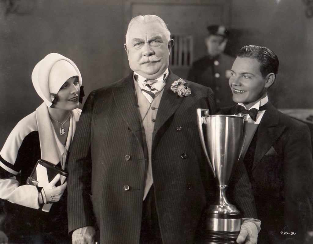 Albert Gran, Marian Nixon and Eddie Quillan in Geraldine (1929) | www.vintoz.com