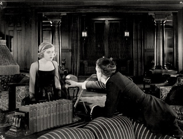 Mae Murray and Alan Roscoe in Her Body in Bond (1918) | www.vintoz.com