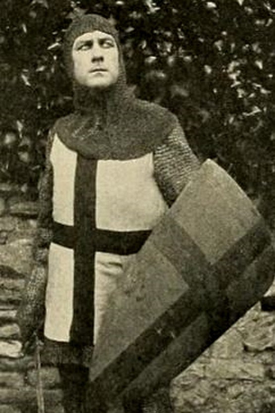 King Baggot in Ivanhoe (1913) | www.vintoz.com
