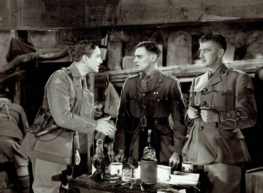 Colin Clive and David Manners in Journey’s End (1930) | www.vintoz.com
