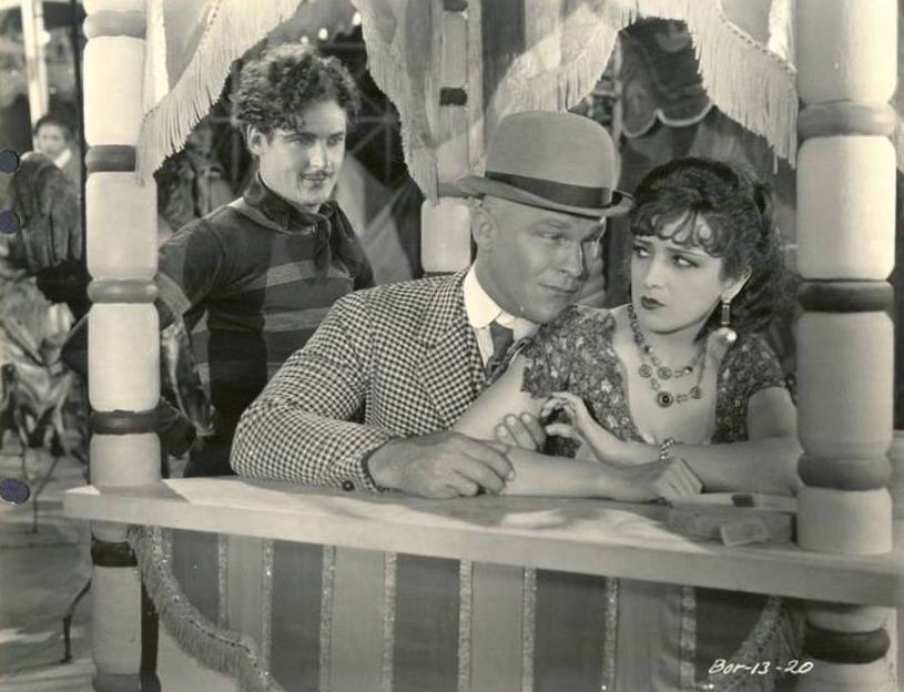 Charles Farrell, Estelle Taylor, and Guinn “Big Boy” Williams in Liliom (1930) | www.vintoz.com