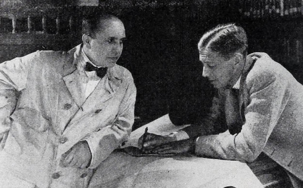 Dimitri Buchowetzki and Hans Dreier in Lily of the Dust (1924) | www.vintoz.com